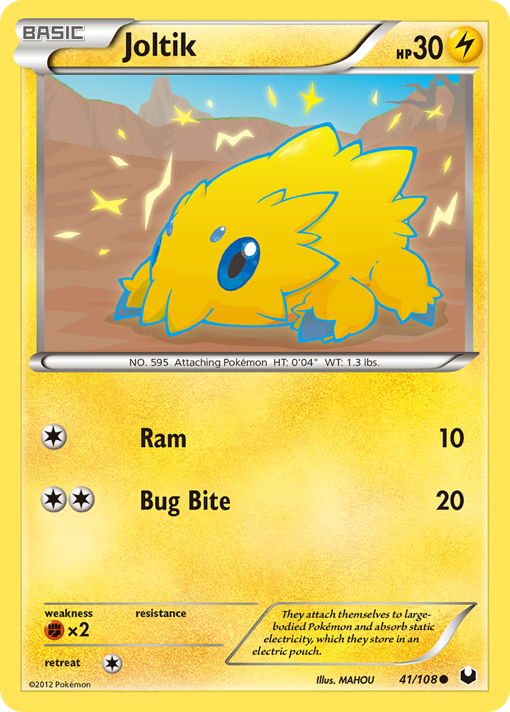 Joltik — illustrated card