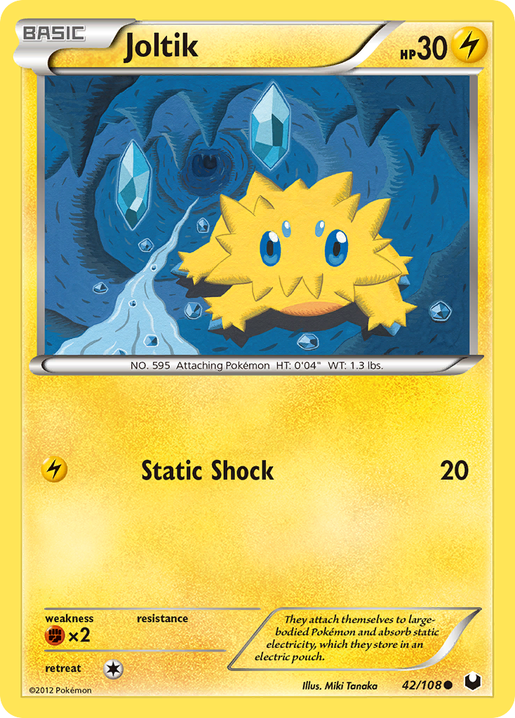 Joltik — illustrated card