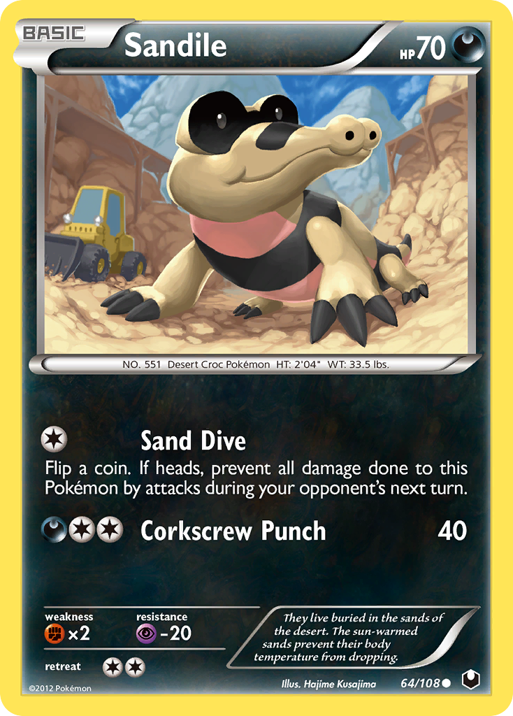 Sandile — illustrated card