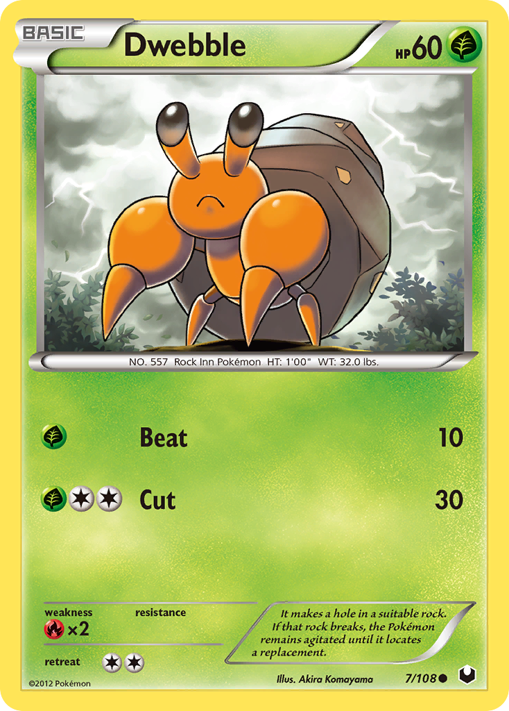 Dwebble — illustrated card