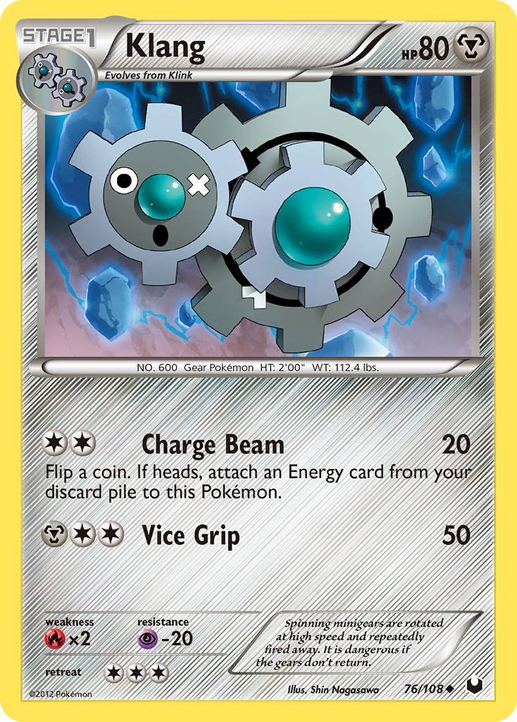 Klang — illustrated card