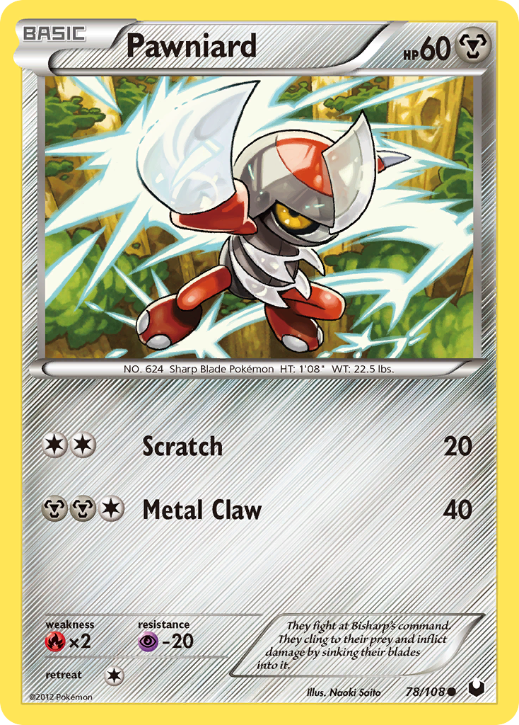 Pawniard — illustrated card