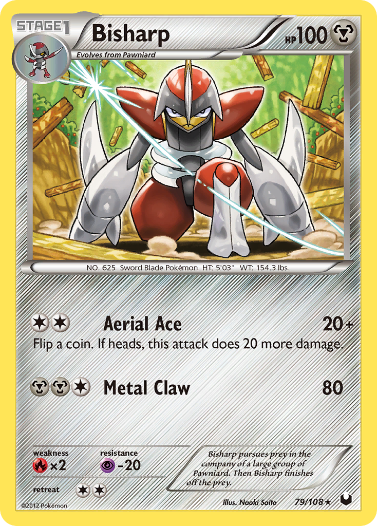Bisharp — illustrated card