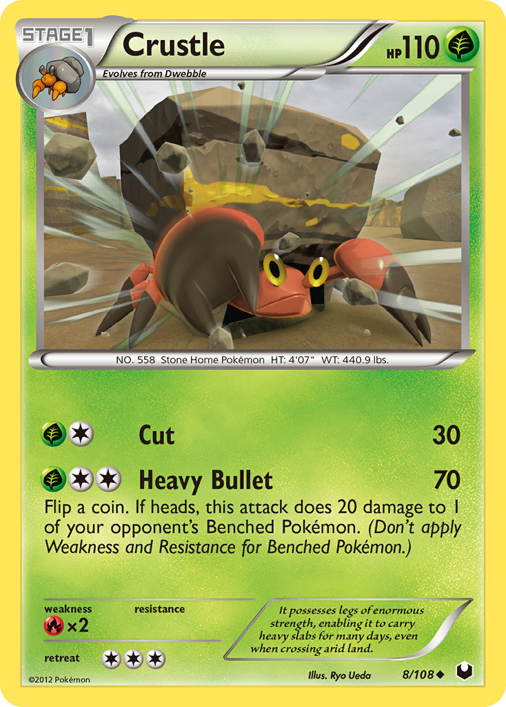 Crustle — illustrated card