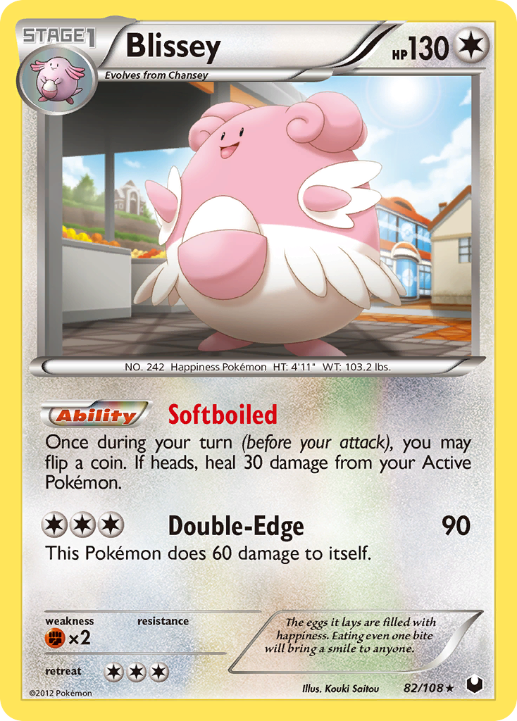 Blissey — illustrated card