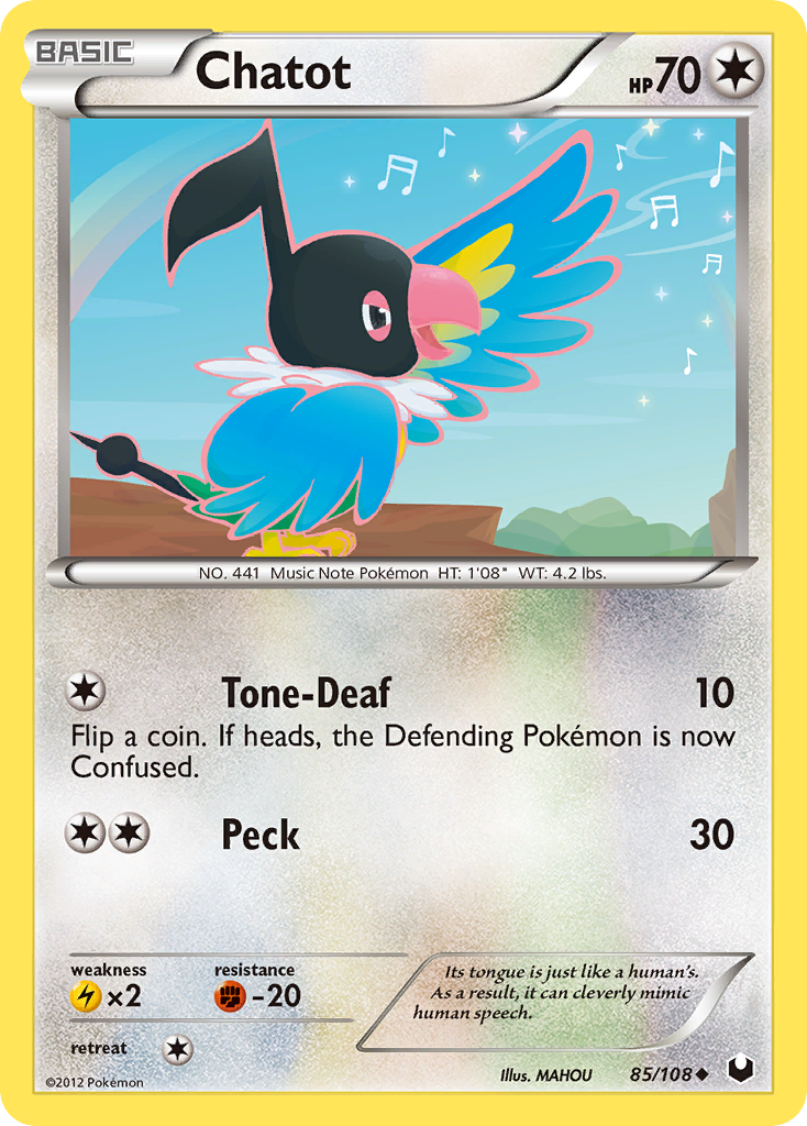 Chatot — illustrated card