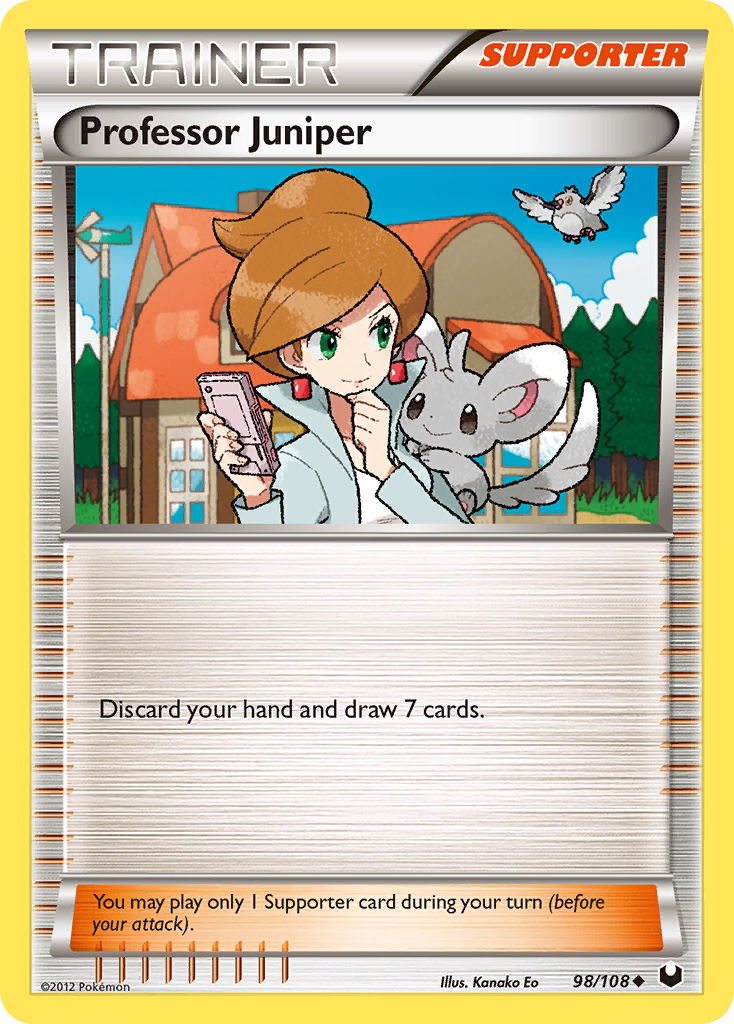 Professor Juniper — illustrated card