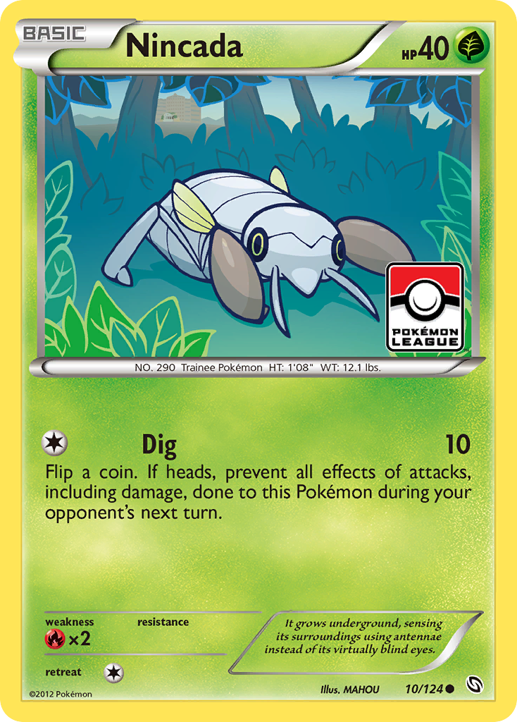 Nincada — illustrated card