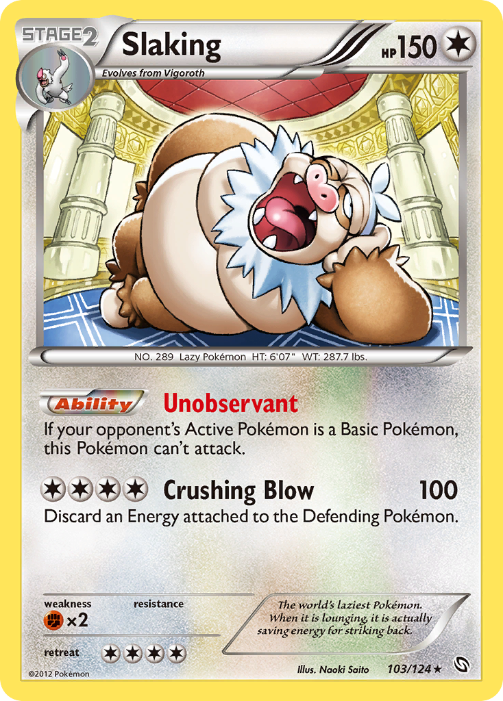 Slaking — illustrated card