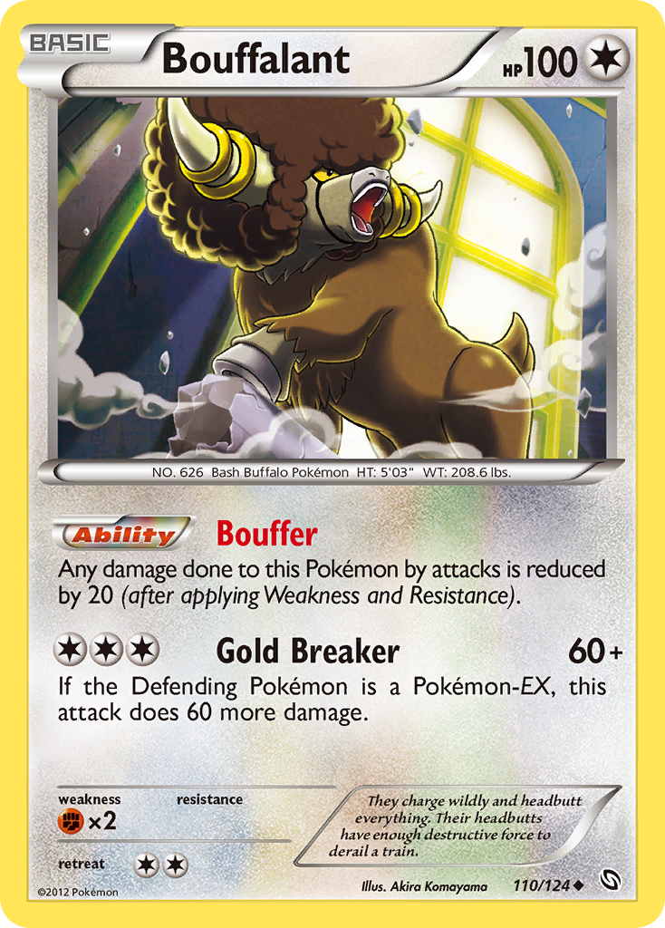 Bouffalant — illustrated card