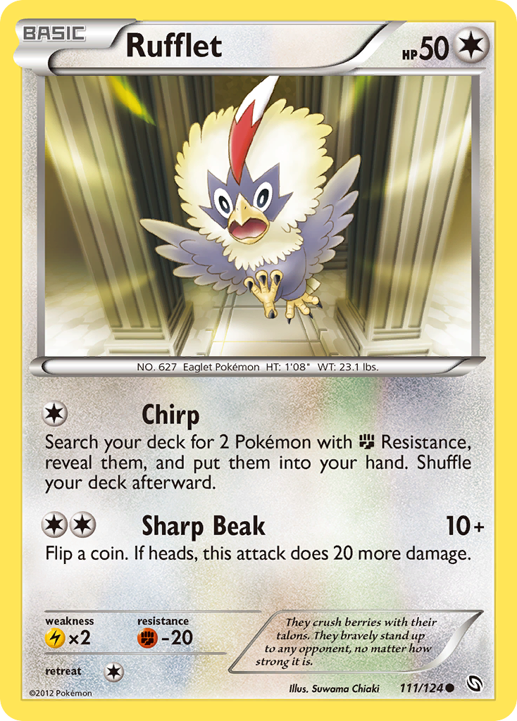 Rufflet — illustrated card