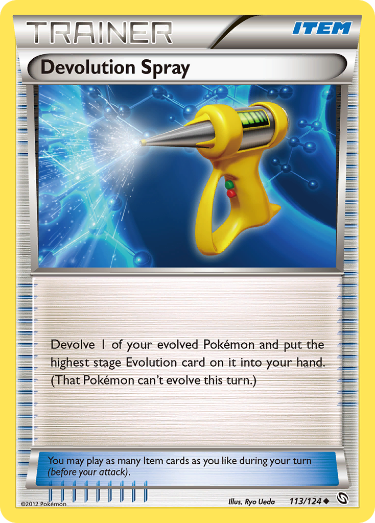 Devolution Spray — illustrated card