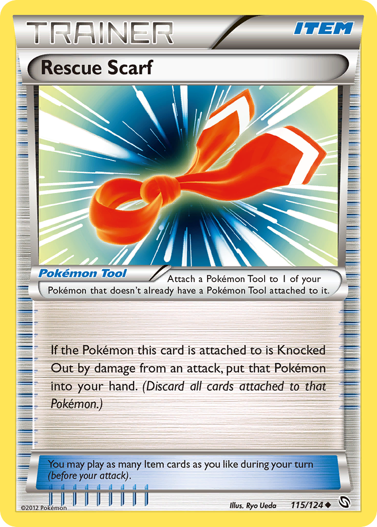 Rescue Scarf — illustrated card