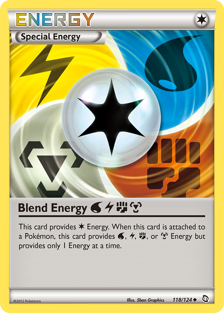 Blend Energy WaterLightningFightingMetal — illustrated card