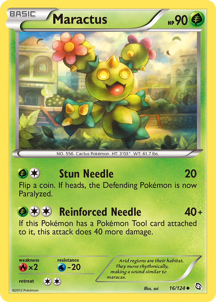 Maractus — illustrated card