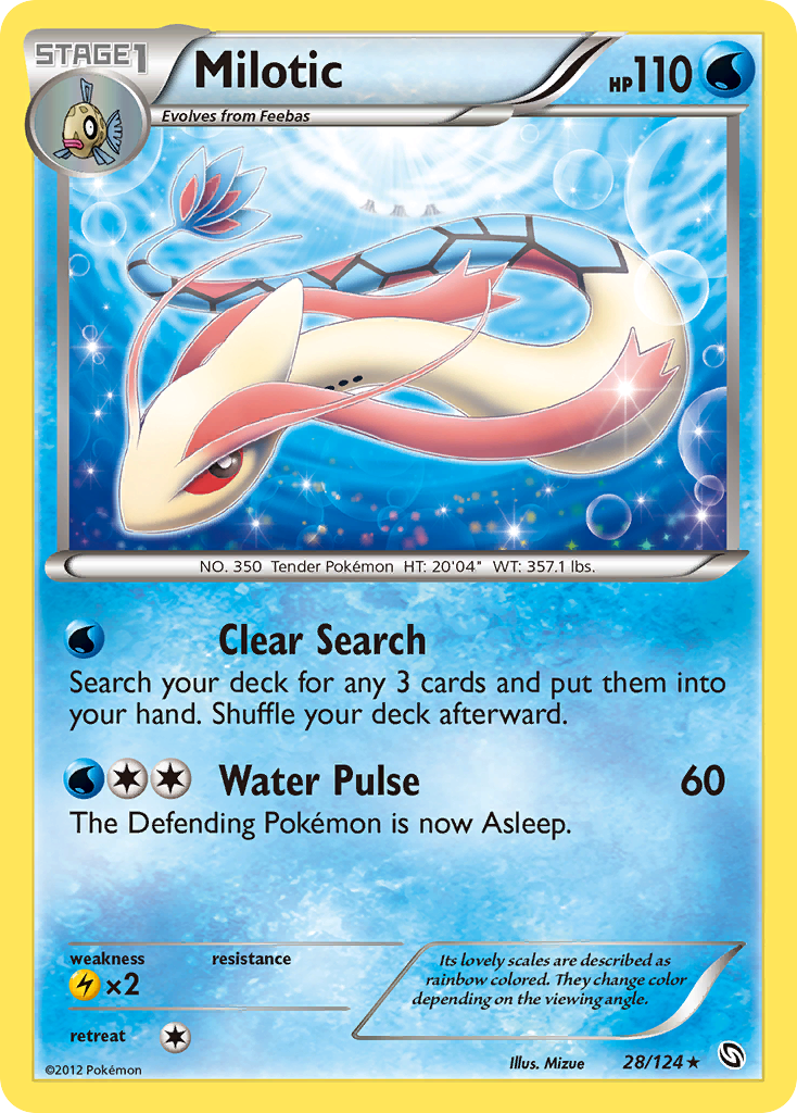 Milotic — illustrated card