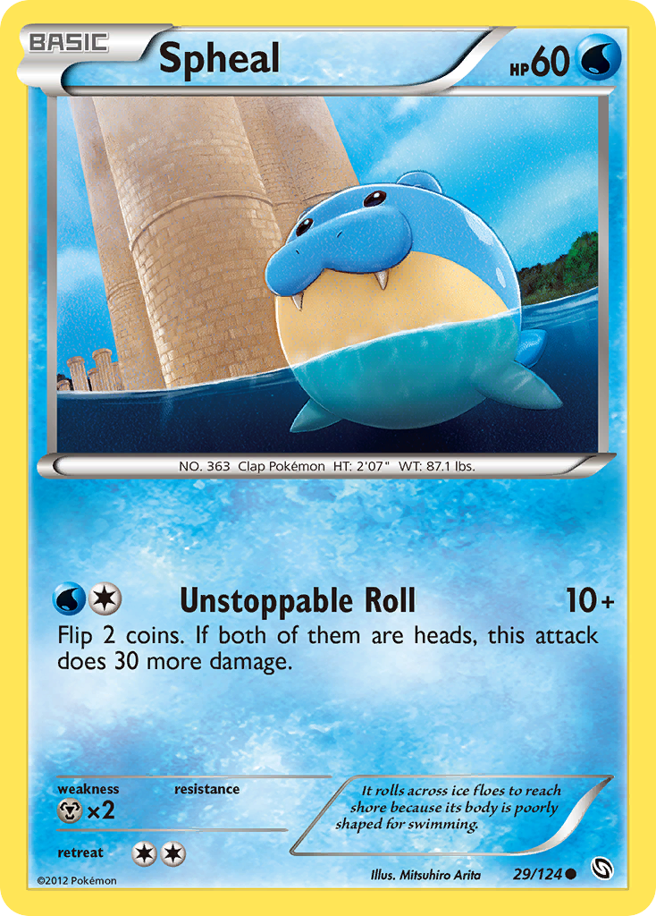 Spheal — illustrated card