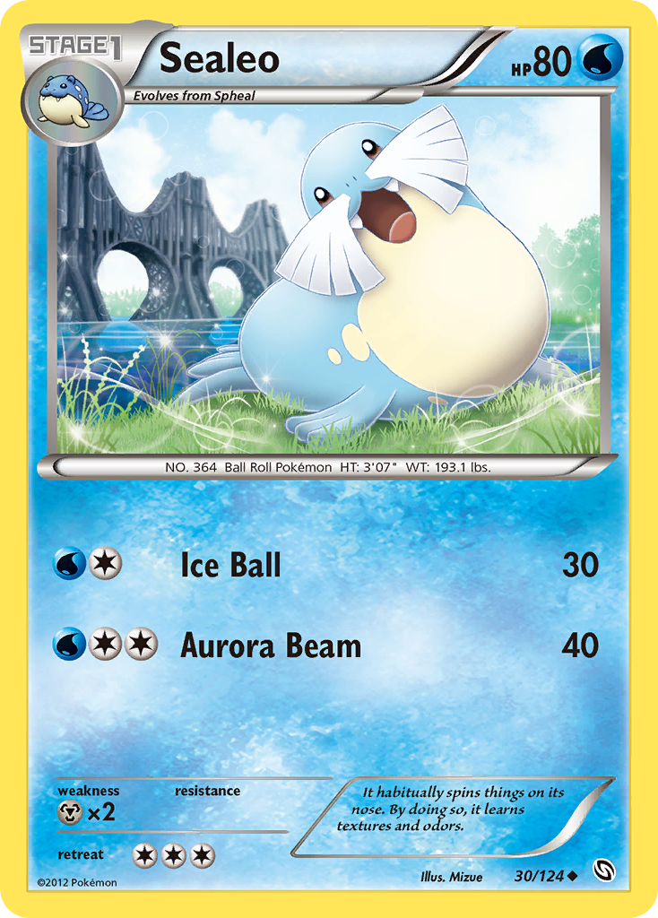 Sealeo — illustrated card