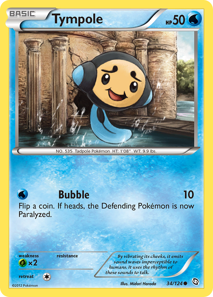 Tympole — illustrated card