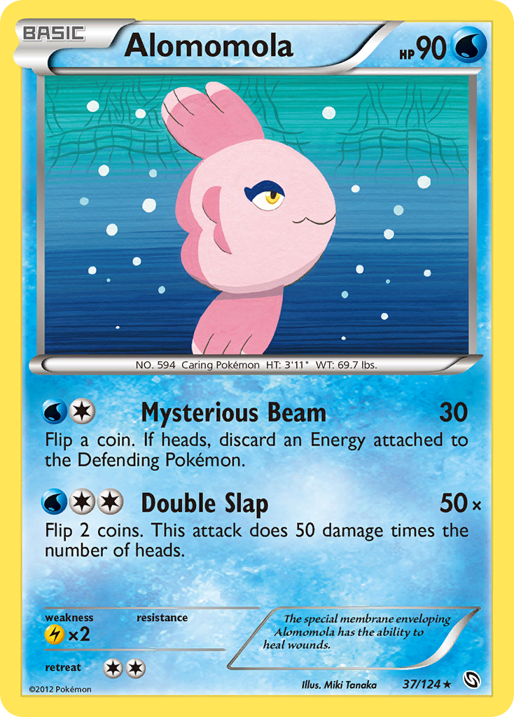 Alomomola — illustrated card