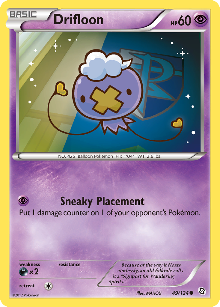 Drifloon — illustrated card