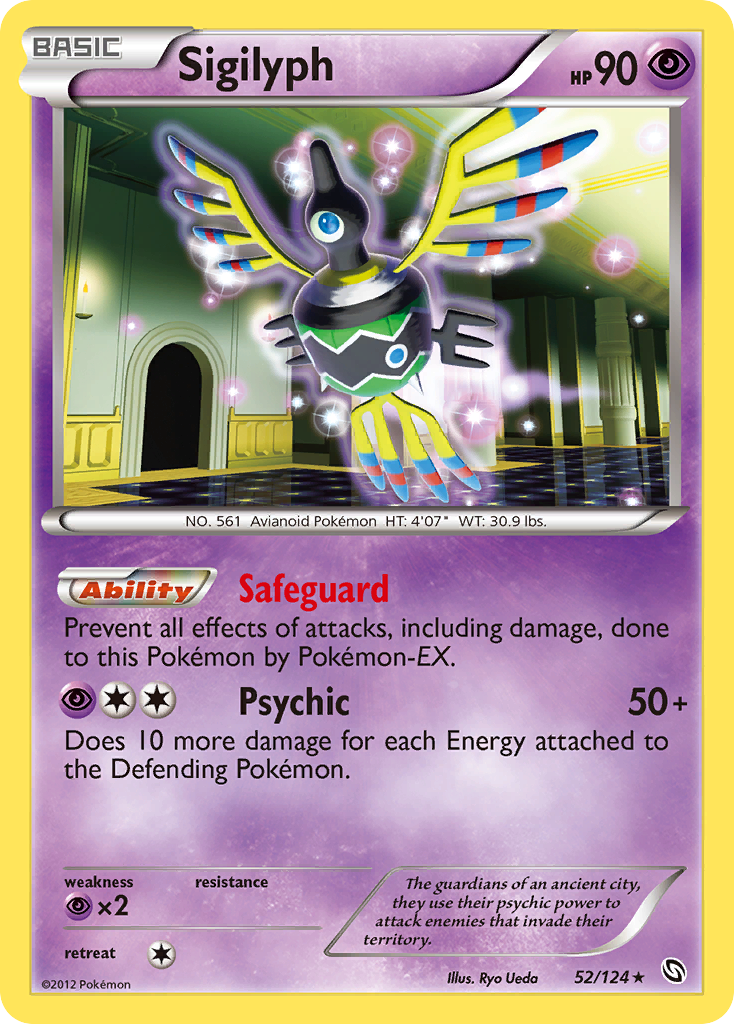 Sigilyph — illustrated card