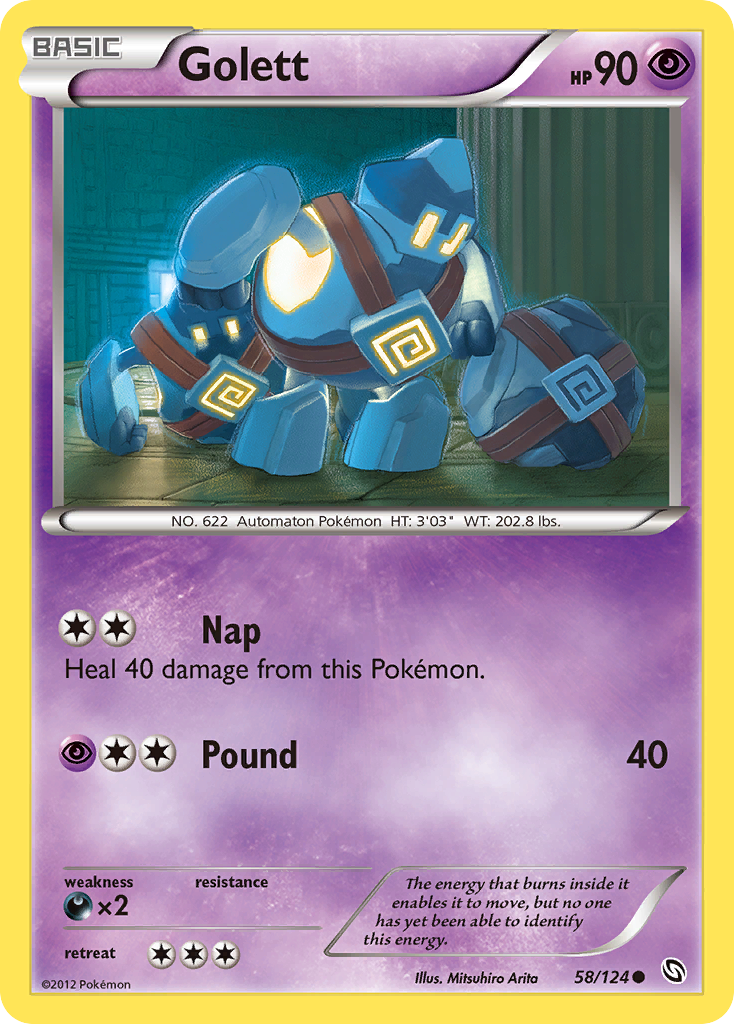 Golett — illustrated card