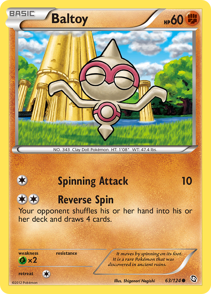 Baltoy — illustrated card