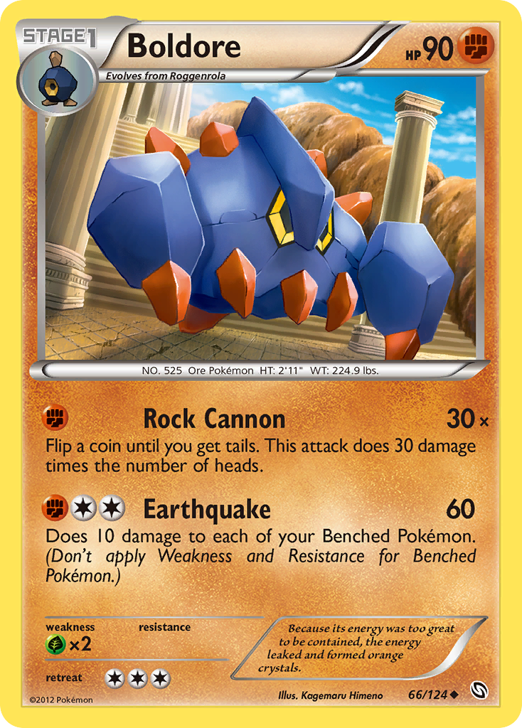 Boldore — illustrated card