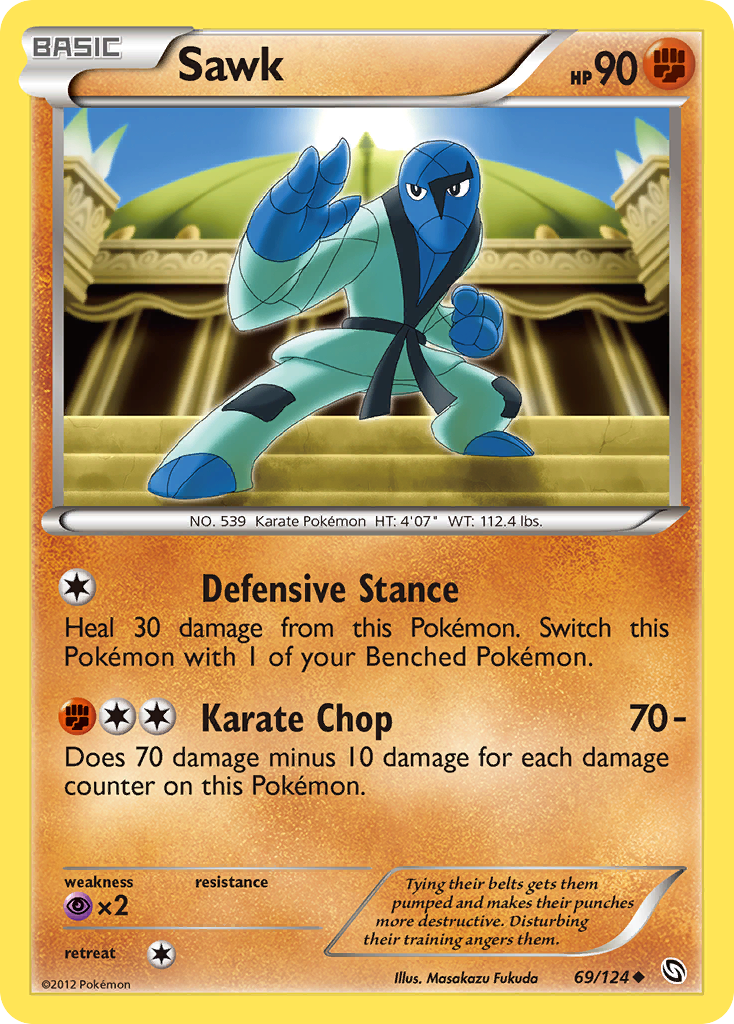 Sawk — illustrated card