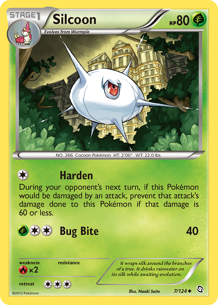 Silcoon — illustrated card