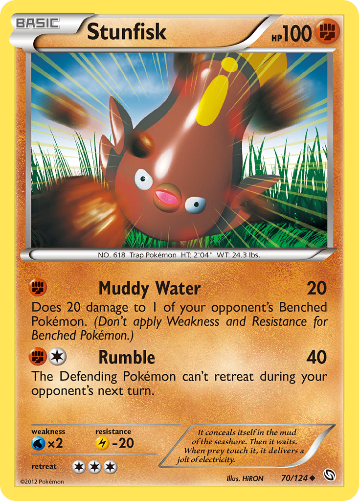Stunfisk — illustrated card