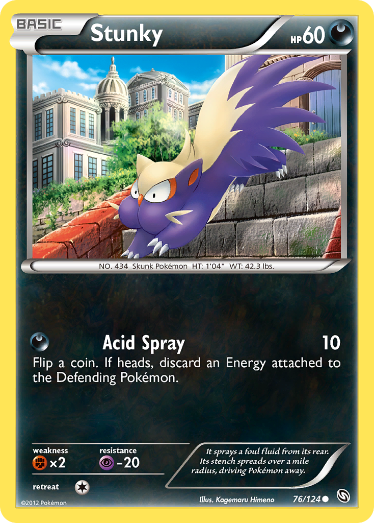 Stunky — illustrated card