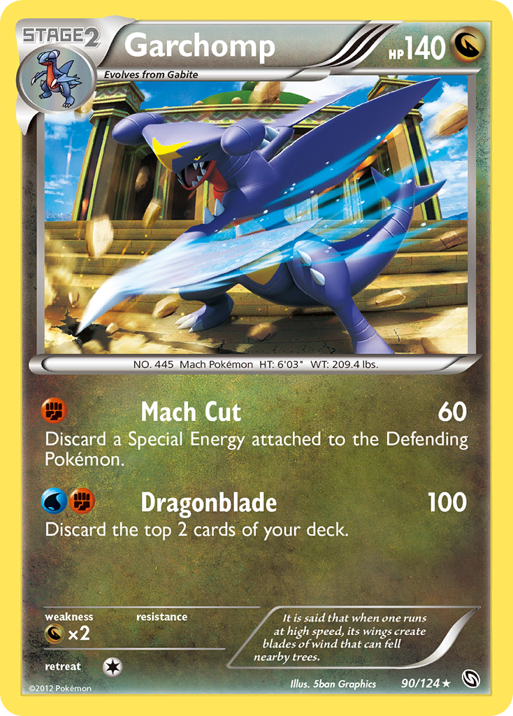 Garchomp — illustrated card