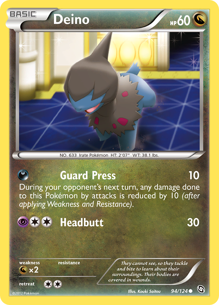 Deino — illustrated card