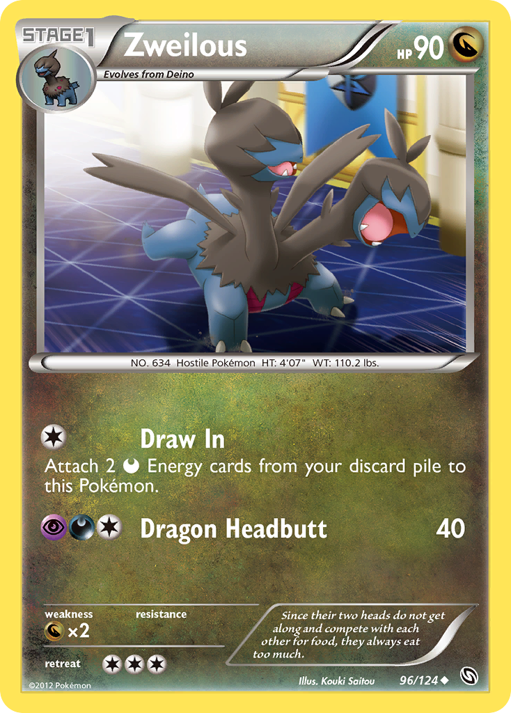Zweilous — illustrated card