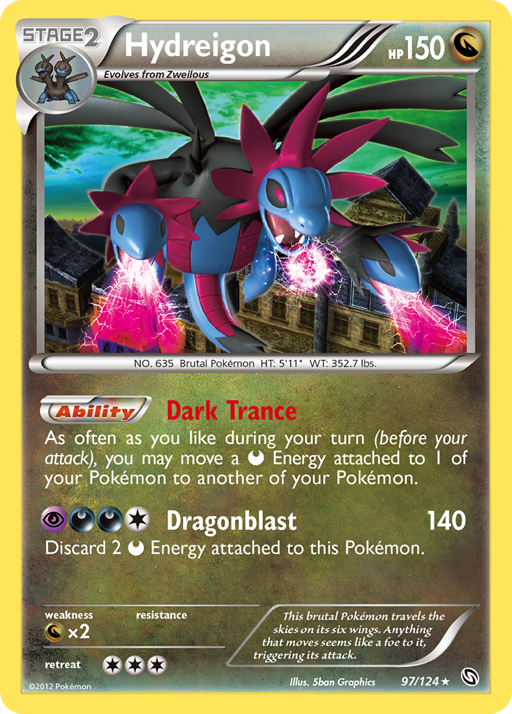 Hydreigon — illustrated card