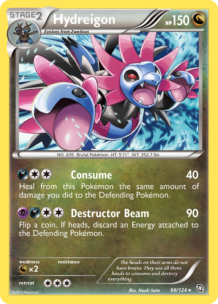 Hydreigon — illustrated card