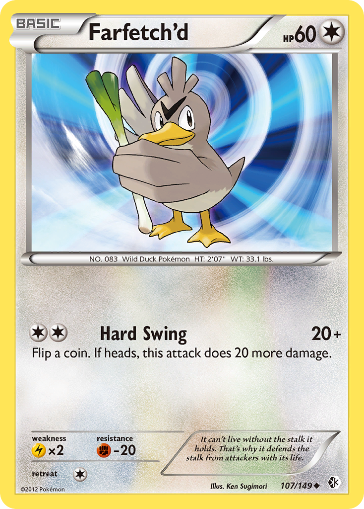 Farfetch'd — illustrated card