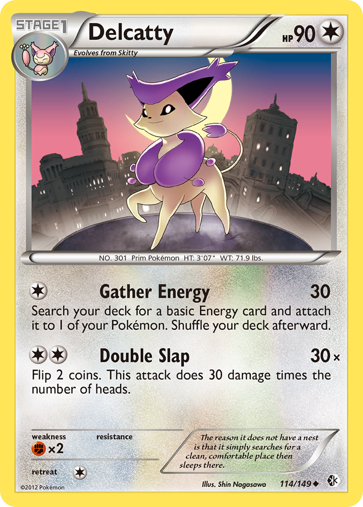 Delcatty — illustrated card