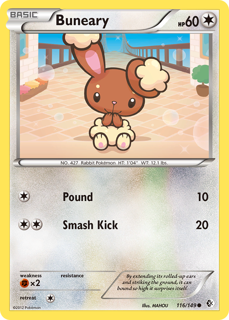 Buneary — illustrated card