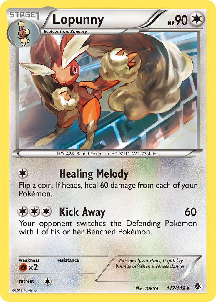Lopunny — illustrated card