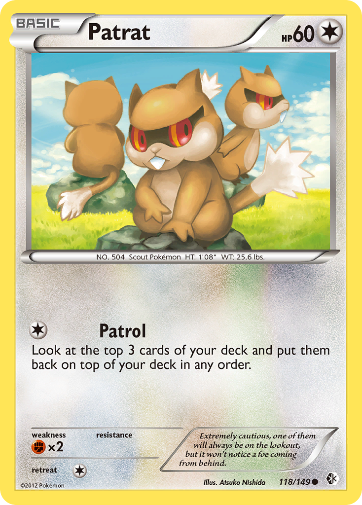 Patrat — illustrated card