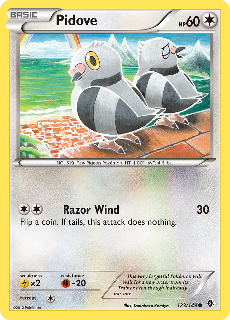 Pidove — illustrated card