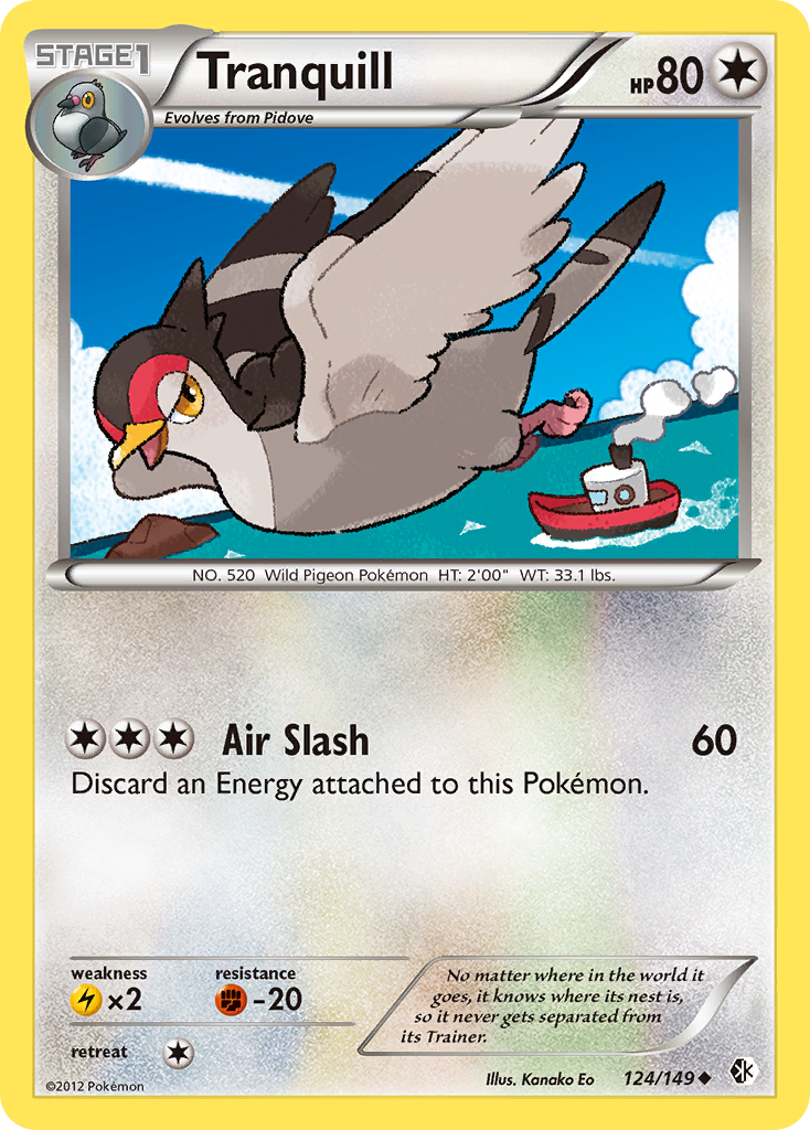 Tranquill — illustrated card