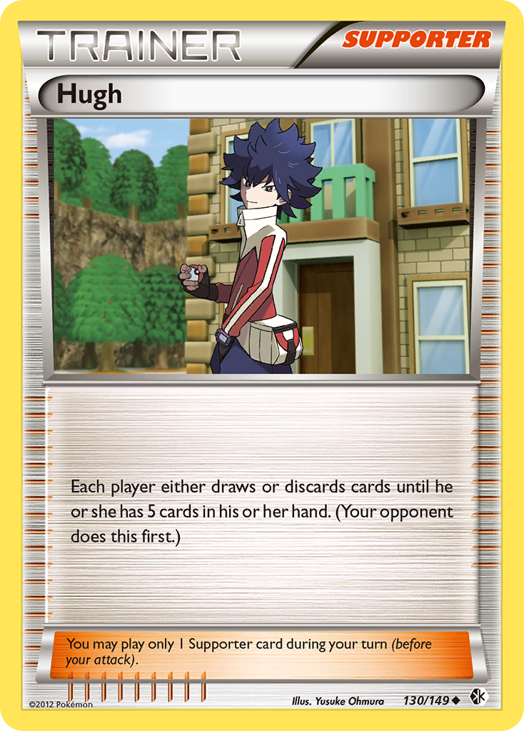 Hugh — illustrated card