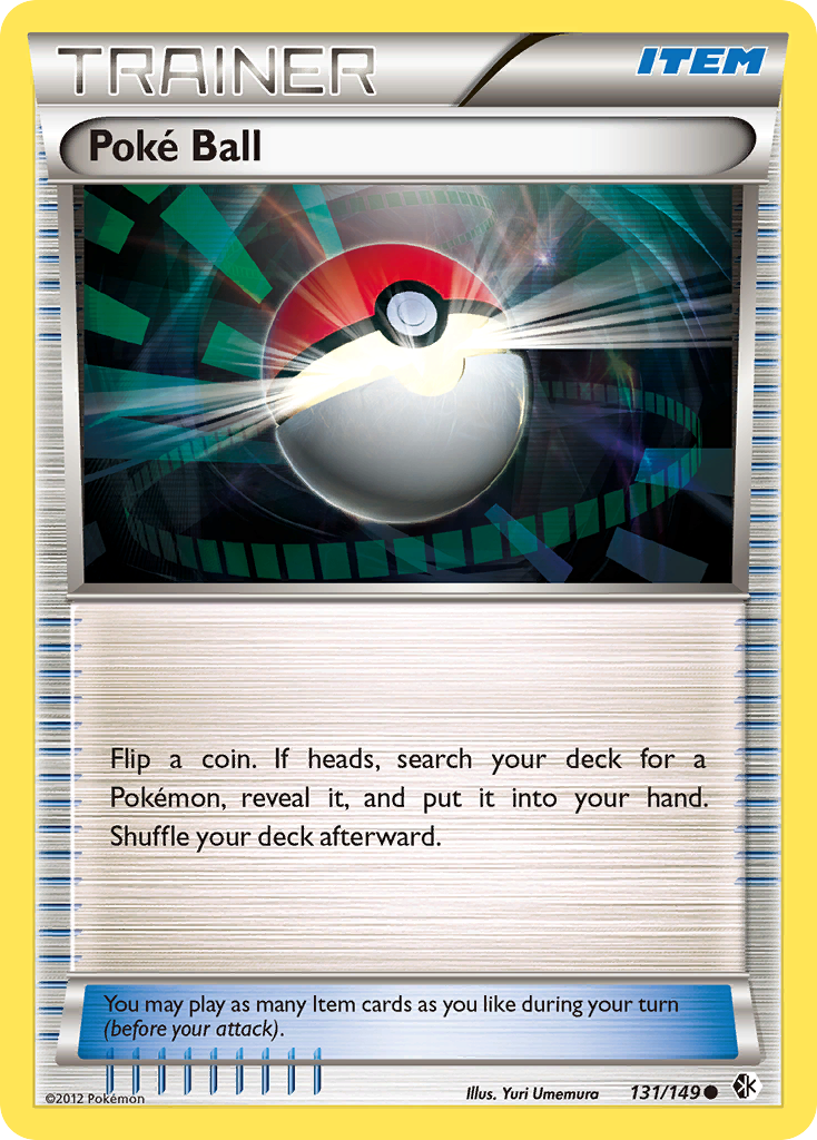 Poké Ball — illustrated card