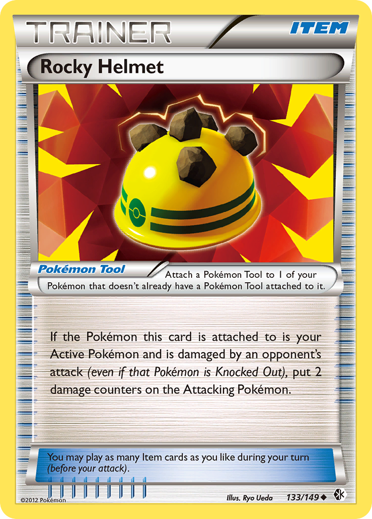 Rocky Helmet — illustrated card