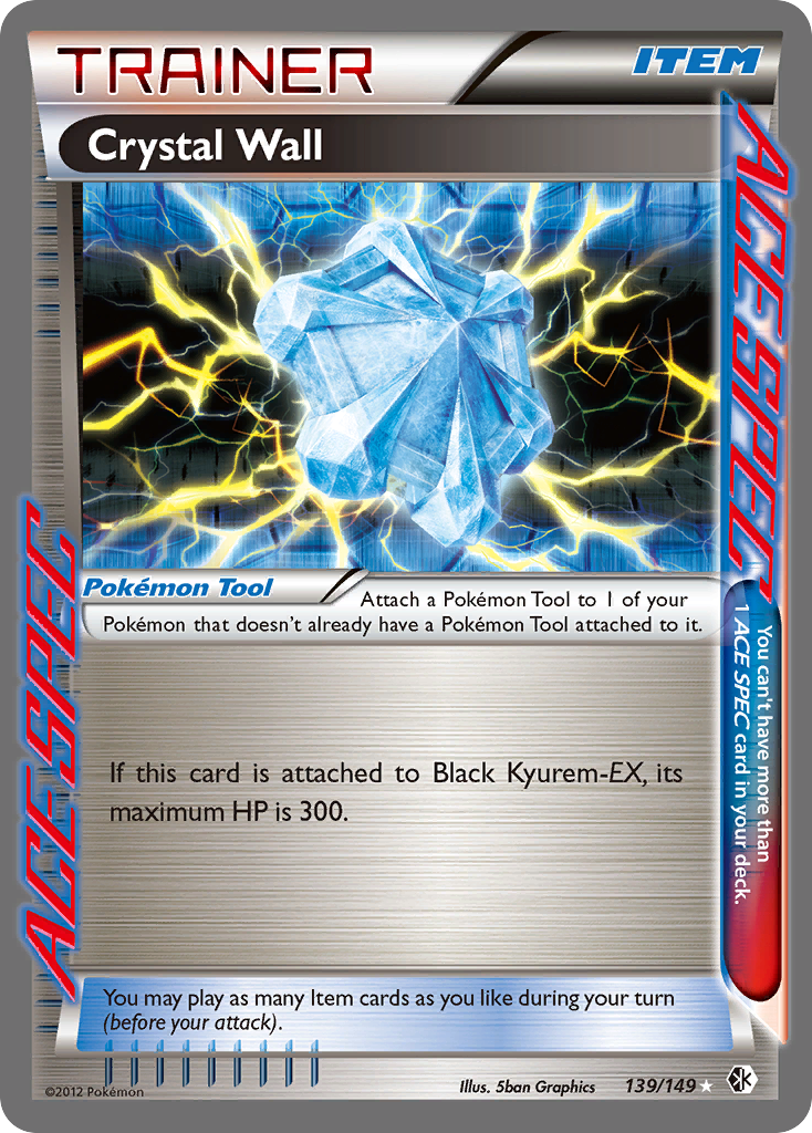 Crystal Wall — illustrated card