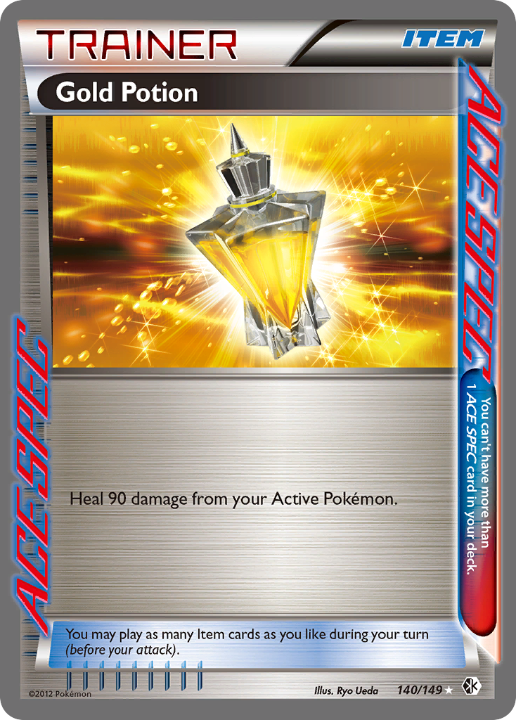 Gold Potion — illustrated card